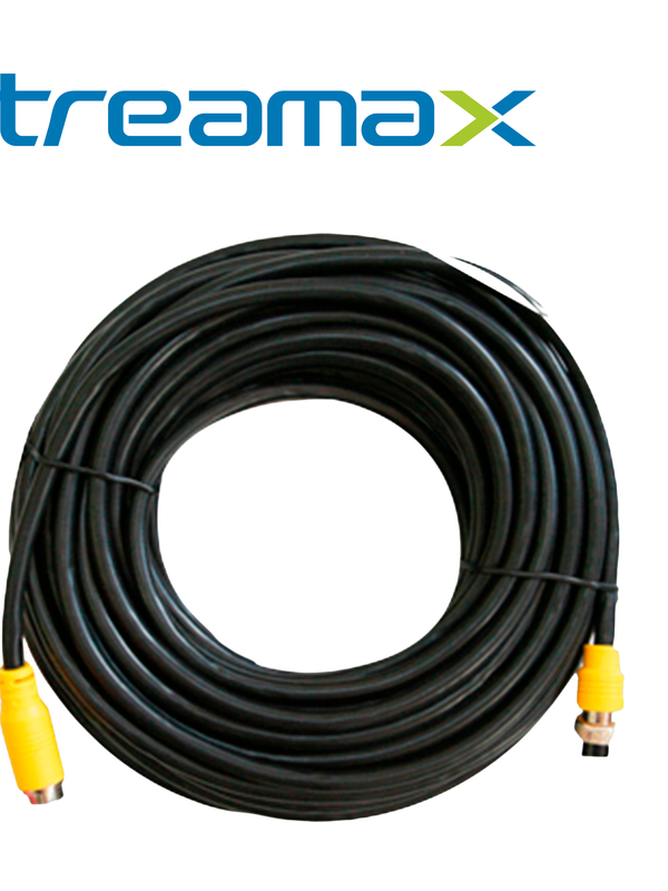 [MCBIP90] Cable Din De Aviacion Streamax Mcbip90 / 6 Pines / 9 Metros / Compatible Con Camaras Ip