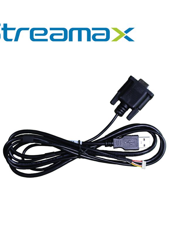 Cable De Prueba Usb - Cp5 Meriva Streamax Musbtc / Usb-a Macho + Db9 Hembra, Tjc3-7p-p1.25 / 1m / Compatible Con Dvrs Moviles De Seria A8pro