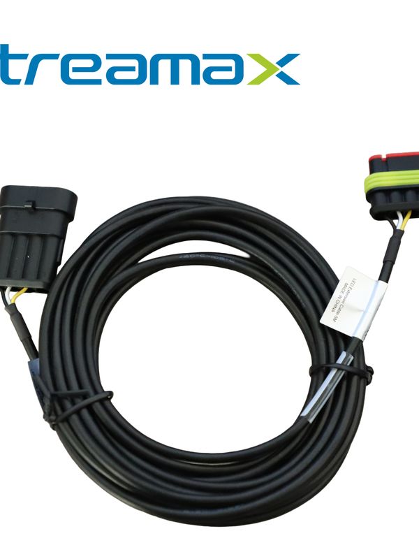 Cable Alargador Streamax Mcbl50 Led / 4 Pines / 5m / Compatible Con Los Modelos Andled-front/andled-rear/andled-side