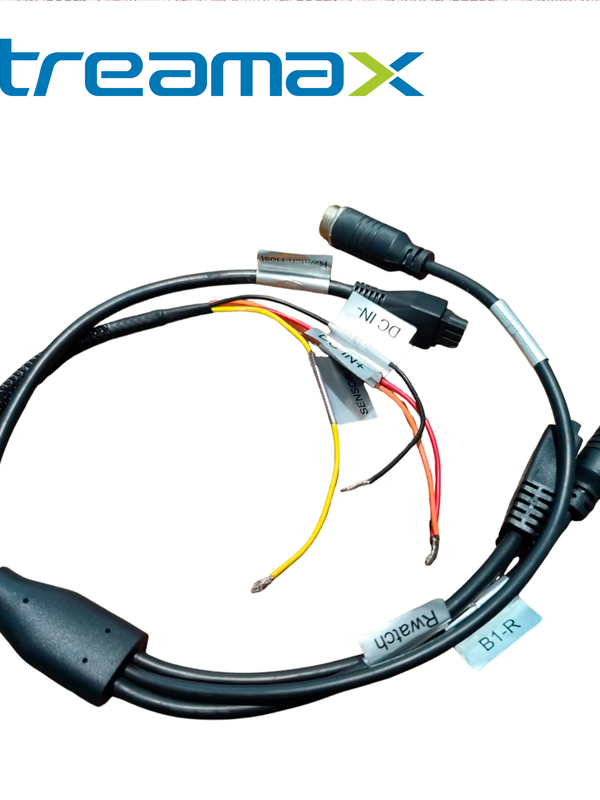 Cable Serial Para Comunicacion Streamax Mcb2 / Conector 5557-6pin / Conector Macho Rs765-6pin + Conector 5559-6pin / 0.5 Metros / Compatible Con Mb2-r Y Mb2-l