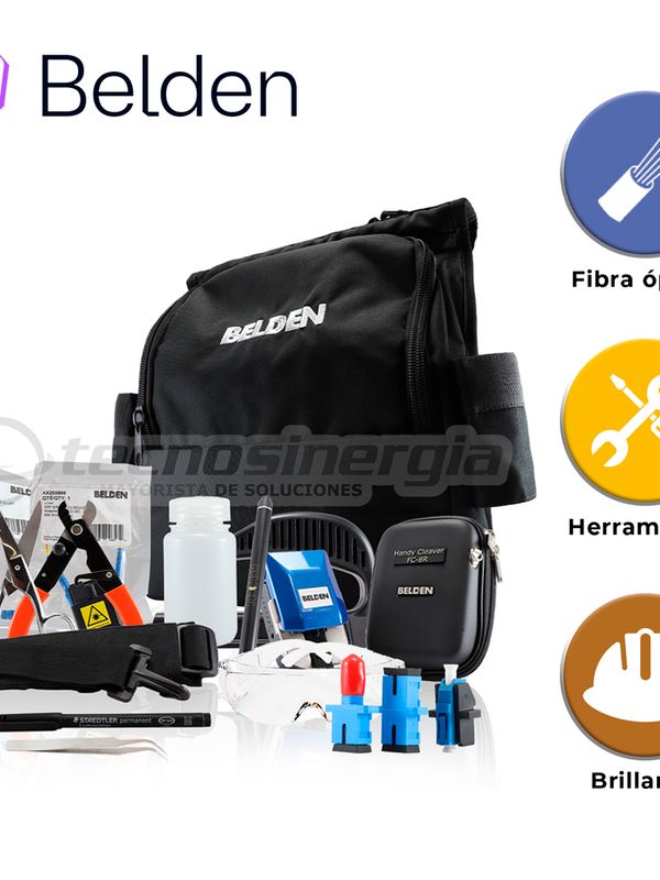 [CB09ABEL06] KIT DE TERMINADO FIBRA OPTICA BELDEN AX104271 / PARA CONECTORES BRILLIANCE