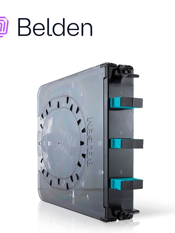 Cassete Belden Fc3x03sdfs 3 Adaptadores Sc 6 Hilos Multimodo Om3