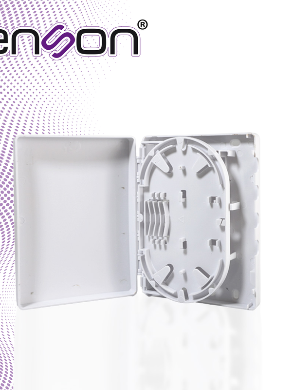 Caja De Distribucion De Fibra Optica Enson Ens-fotb4 4 Puertos