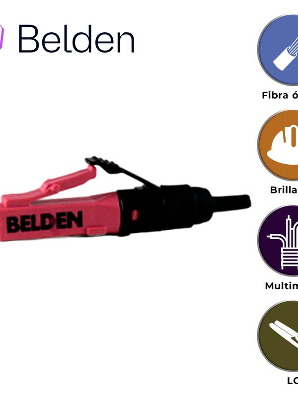 Conector Fx Brilliance Multimodo Belden Ax105252-s1  / Om4 / Erika Violeta / Lc