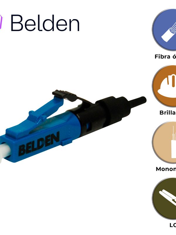 Conector Fx Brilliance Monomodo Belden Ax105203-s1 / Os2 / Azul / Lc