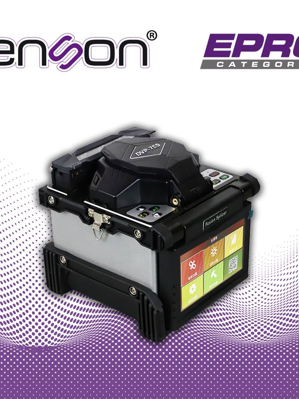 Fusionadora De Fibra Optica Enson Ens-fs98 Para Fibra Mono Modo Y Multimodo Empalme En 8 Segundos Pantalla Lcd A Color 4.3 Pulgadas
