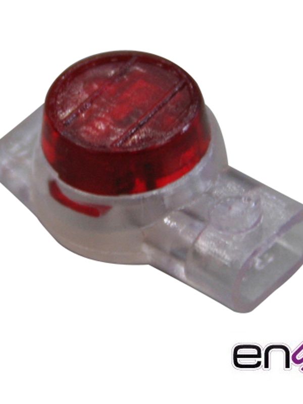 [ENS-CUR167] Conector Ur De 1.67mm Enson Ens-cur167 Diseñado Para Empalme De Alambre Telefonico Y Utp, Paquete De 100pzas