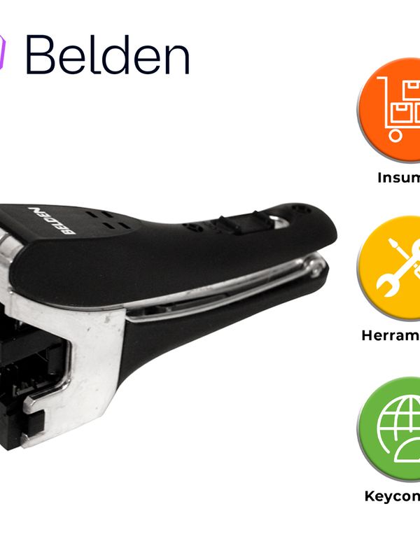 Herramienta De Termino Rapido Keyconnect Belden Ax105566 / Interior / Negro