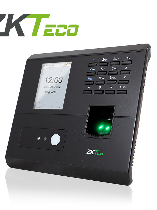 [CC013ZKT13] CONTROL DE ASISTENCIA Y ACCESO ZKTECO MB10-VL POR RECONOCIMIENTO FACIAL VISIBLE LIGHT ALMACENA HASTA 100 ROSTROS / 500 HUELLAS / 50,000 EVENTOS SALIDA DE RELEVADOR PARA CONTROLAR UNA PUERTA Y UN BOTON DE SALIDA COMPATIBLE CON BIO TIME CLOUD 2.0 / BIOTIME PRO / ZKBIO CVACCESS MODULO DE ASISTENCIA.