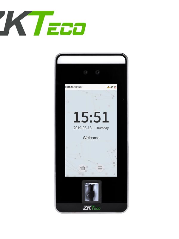Control De Acceso Zkteco Modelo Speedface V5l / Reconocimiento Facial / Id Y Huellas / Acceso Avanzado / Asistencia Basico / Pantalla 5 Pulgadas / 10,000 Rostros / 10,000 Huellas / 10,000 Tarjetas / 200,000 Eventos / Requiere Licencia Zkbio Cvsecurity- Bioaccess - Biotime Pro / Cambio De Modo De Trabajo