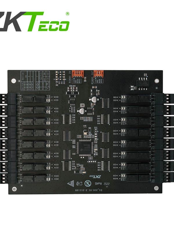 Tarjeta Expansora De Control De Elevadores Zkteco Modelo Dex16 Con Capacidad De 16 Niveles Comunicacion Rs485 Compatible Con Ec16 Requiere Software Zkcv Security Para Configuracion