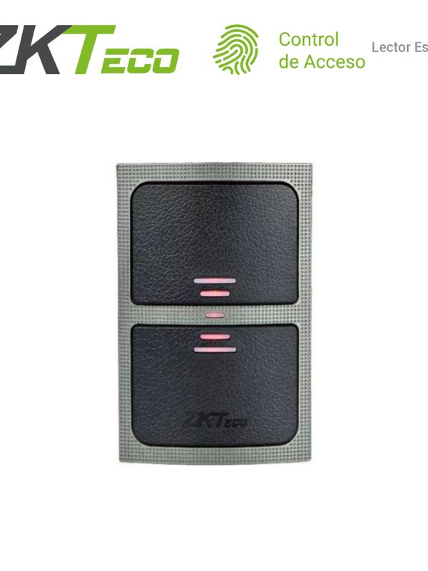[CC072ZKT01] Lector Proximidad Zkteco Kr503e Lector Esclavo Necesita Conectarse A Un Panel Compatible Con Paneles C3 O Inbio O Inbiopro Lee Tarjetas 125khz Conexion Wg