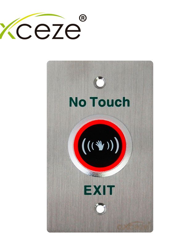 Boton Sin Contacto Modelo Ax-touch2 Incluye Ajuste De Sensibilidad Y Un Temporizador Que Permite Ajustar El Tiempo Que El Boton Permanece Activo Entre Un Rango De 0.5s-25s