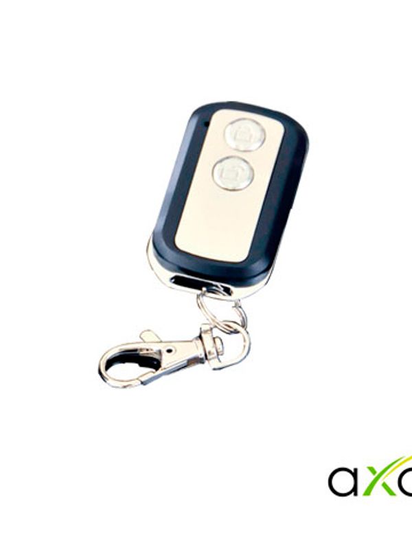 [CCA80AXC01] CONTROL REMOTO AXCEZE AX-TRANS10  FRECUENCIA DE OPERACION 433.92MHZ CONFIGURABLE POR MEDIO DE JUMPER ALCANCE MAXIMO 50M COMPATIBLE CON LOS RECEPTORES AX-REC10