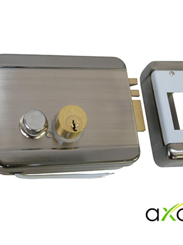 [CCM51AXC02] CERRADURA ELECTROMECANICA AXCEZE AX-LOCKR  ORIENTACION DERECHA INSTALACION  SOBRE PONER  APERTURA INTERNA POR BOTON FABRICADA EN ACERO