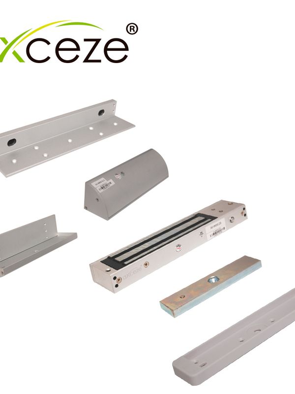 Mzlc620 Kit Con Chapa Magnetica Ax-m620lds + 1x Bracket Tipo Zlc Ax-m620-zlc Para Puerta De Madera O Metal / Sensor Magnetico
