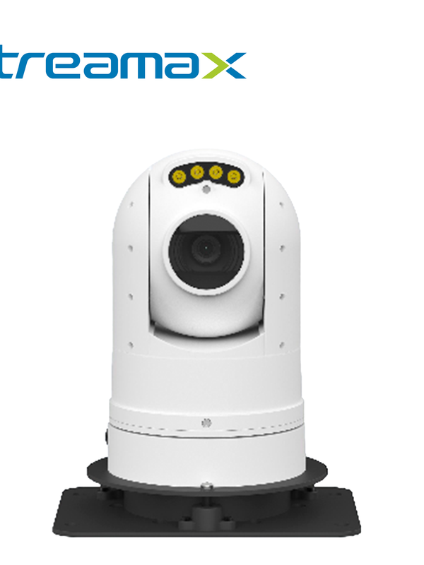 Camara Ptz Hd Streamax Mptz-police / 5mp / 30x Zoom Optico / 5.2-148.4mm / Ip66 / Conector Aeronautico 6 Pines / 9-36vcd / Exterior
