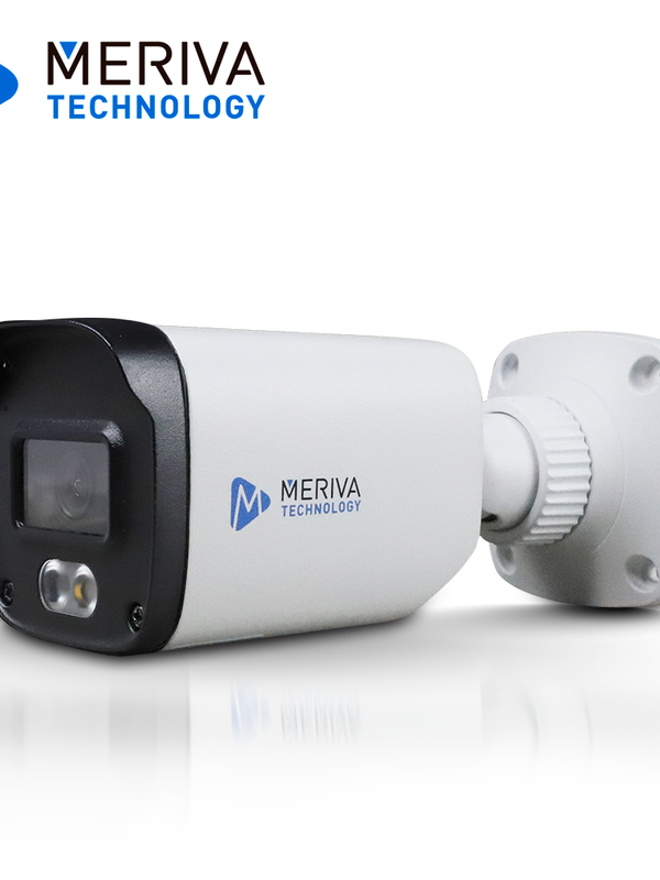 [MOB-202FS4D] Camara Ip Bullet Meriva Technology Mob-202fs4d / 2mp / H.265+ / 2.8mm / Iluminacion Dual (20 - 30m Ir / Luz Calida) / Ip67 / Metalica / 12 Vcd / Poe / Soporta Micro Sd Hasta 256 Gb (no Incluida) / Entrada De Audio / Microfono Integrado / Mia 2.0 / Onvif