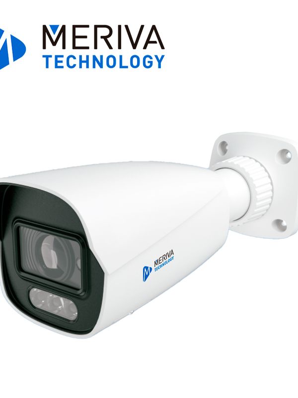 Camara Ip Bullet Meriva Technology Mob-eb600z / 6mp / H.265s / Lente Motorizado 2.7 - 13.5mm / Iluminacion Dual (30 - 50m Ir / 30 - 40m Luz Calida) / Ip66 / Metalica / 12 Vcd / Poe / Soporta Micro Sd Hasta 512 Gb (no Incluida) / 1 Entrada + 1 Salida De Audio / 1 Entrada + 1 Salida De Alarma / Microfono + Speaker Integrado / Mia 2.0 / Onvif / Deteccion Facial-conteo De Objetivos