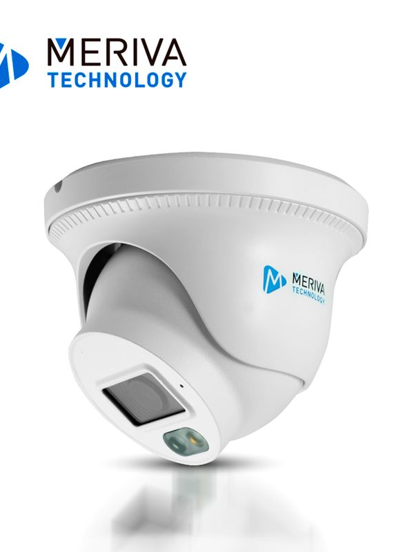 [MTD-203D] Camara Ip Domo Meriva Technology Mtd-203d / 2mp / H.265+ / 2.8mm / Iluminacion Dual (20-30m Ir / 10-20m Luz Blanca) / Ip67 / Metal-plastica / Solo Poe / Microfono Integrado / Mia 2.0 / Onvif / Video Estructurado Intrusion - Cruce De Line