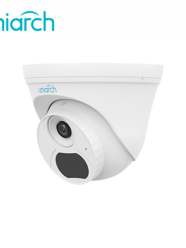 Camara Ip Turret Uniarch Ipc-t132-af28-eco / 2mp / Lente-2.8mm / Dwdr / Ir30m / Microfono-integrado / Human-body-detection-2.0 / Roi / Audio Detection / Poe-af / Onvif / Uso-en-interior / 3-axis / Ultra265 / No Incluye Glandula Impermeable