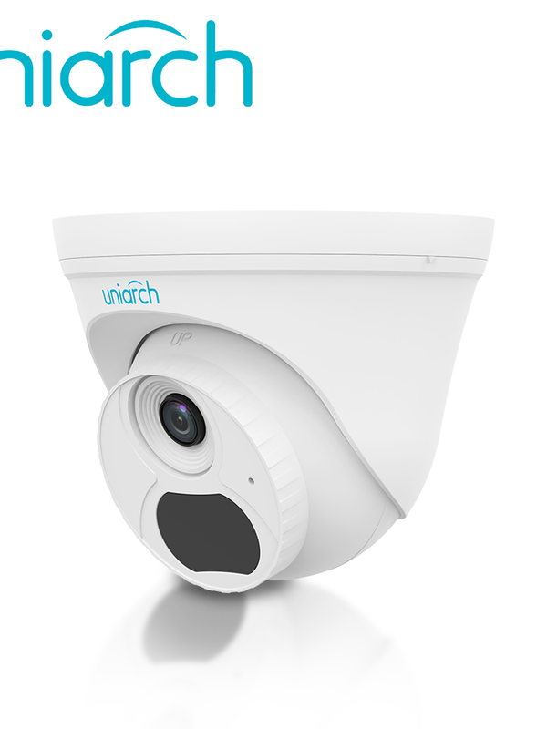 [IPC-T134-AF28-ECO] Camara Ip Turret Uniarch Ipc-t134-af28-eco / 4mp / Lente-2.8mm / Dwdr / Microfono-integrado / Roi / Human-body-detection 2.0 / Audio Detection / Ir30m / Onvif / Ultra265 / Poe / 3 Axis / No Incluye Glandula Impermeable