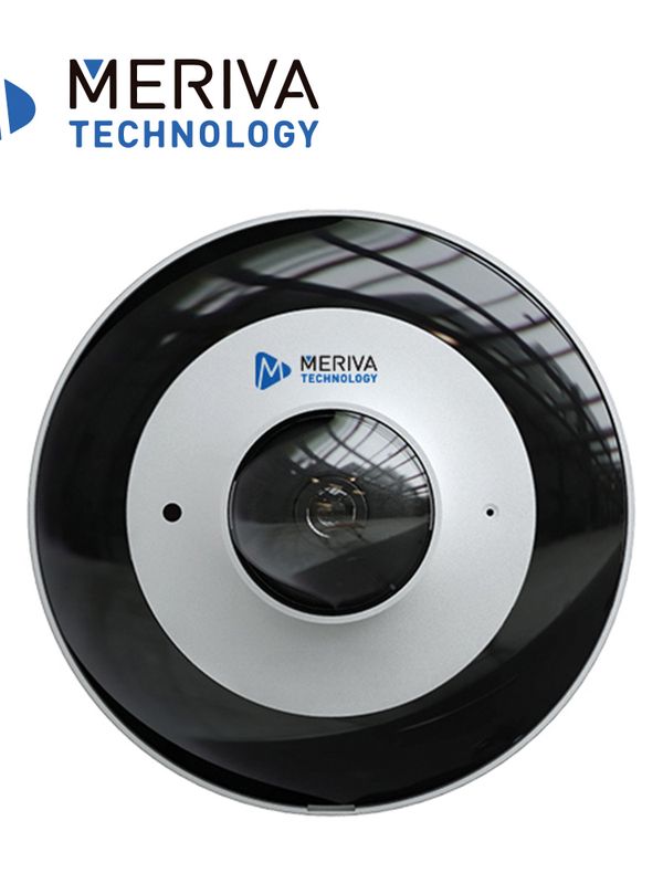 [CI215MER03] CAMARA IP FISHEYE MERIVA TECHNOLOGY MT-FE60N / 6MP / H.265+ / 1.65MM / 10 - 20M IR / IP67 / METALICA / 12 VCD / POE / SOPORTA MICRO SD HASTA 256 GB (NO INCLUIDA) / 1 ENTRADA + 1 SALIDA DE AUDIO / 1 ENTRADA + 1 SALIDA DE ALARMA / SALIDA BNC / SALIDA BNC / 2 MICROFONOS INTEGRADOS / MIA 2.0 / ONVIF / APERTURA DE 180 GRADOS EN PARED / APERTURA DE 360 EN ESCRITOTIO / DEWARPING
