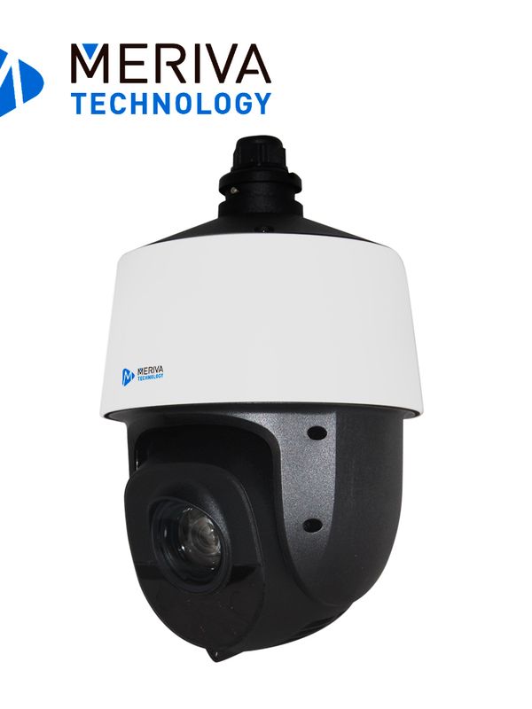 Camara Ip Ptz Meriva Technology Msd-425i / 4 Mp / 25x Zoom Optico / 16x Zoom Digital / H.265 / Lente Motorizado 4.8 - 120mm / 160 M Ir / Ip66 / Ik10 / Metalica / 12 Vcd / Poe / Soporta Micro Sd Hasta 256 Gb (no Incluida) / 1 Entrada + 1 Salida De Audio / 1 Entrada + 1 Salida De Alarma / Mia 2.0 / Onvif / Brazo Incluido / Auto Tracking (personas/vehiculos) / Reconocimiento De Rostro Integrado