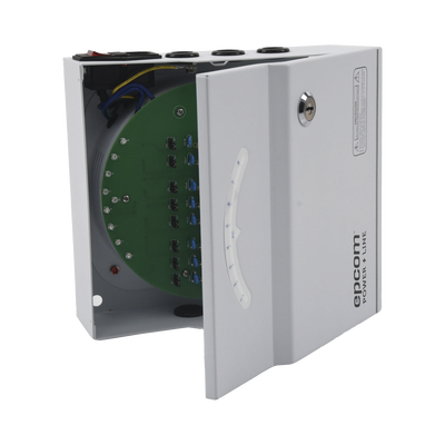 [PLK-24-AC-8A] Fuente de Poder Profesional de 24 Vca @ 8 Amper / Soporta 8 Cámaras / Voltaje de Entrada 110 Vca