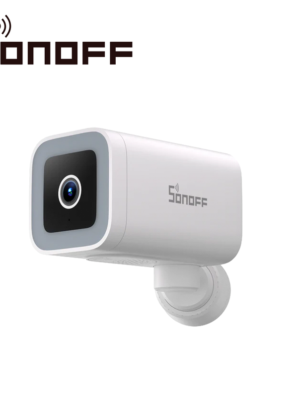 [CS002SON01] CAMARA DE SEGURIDAD PARA EXTERIORES SONOFF CAM-B1P / INALAMBRICA WIFI/ PROTECCION IP65 / RESOLUCION 2K HD / FUNCIONES DE DETECCION Y SEGUIMIENTO DE MOVIMIENTO HUMANO /COMPATIBLE CON ALEXA Y GOOGLE HOME /REQUIERE ADAPTADOR DE ENERGIA/ ADAPTADOR NO INCLUIDO