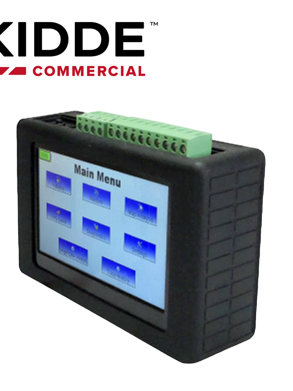 Herramienta De Diagnostico Kidde Ki-hdt /  Inicia O Restaura El Lazo/  Realiza Analisis De Mapas En Detectores Y Modulos / Identifica Unidades Fallidas / Con Funda De Silicona / Pantalla Tactil / Puerto Usb