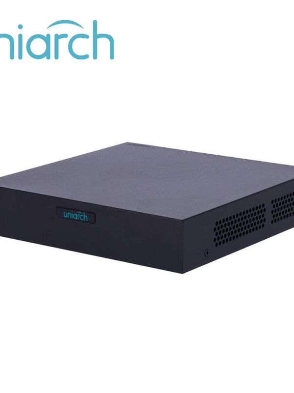 [DV041UNI03] DVR PENTAHIBRIDO UNIARCH XVR-104F / 6 CANALES DE VIDEO / 4 CANALES ANALOGICOS (2 MP LITE) / 2 CANALES IP (6 MP) / SALIDA SIMULTANEA HDMI / VGA / 1 DISCO DURO DE 6 TB / 12 VCD / AUDIO SOBRE COAXIAL (SOLO EN TVI)