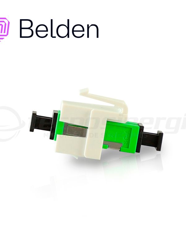 Modulo De Fibra Ax105374-ew Belden Keyconnect Sc Apc Simplex (verde)