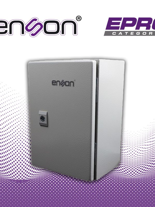 [EC060ENS22] GABINETE DE ACERO ENSON ENS-NEM315 MONTAJE EN PARED / MEDIDAS 300MM ALTO × 200MM ANCHO × 150MM PROFUNDIDAD / CUERPO Y PUERTA DE 1.2 MM DE ESPESOR / PLACA DE MONTAJE GALVANIZADA DE 1.5 MM / GRADO DE PROTECCION IP66 / RESISTENCIA MECANICA IK10 / INCLUYE PLACA DE MONTAJE - SISTEMA DE CIERRE - JUNTA DE SELLO Y ACCESORIOS DE FIJACION