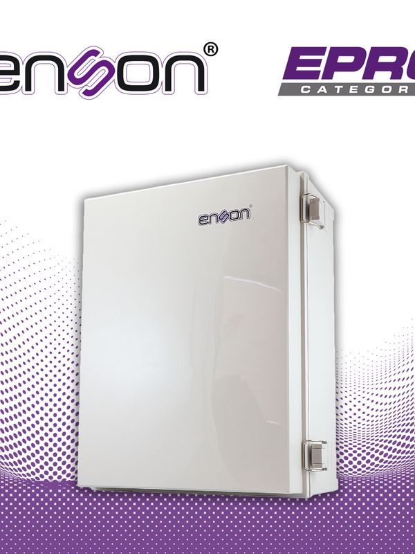 Gabinete Tipo Nema Enson Ens-pce3040 De Polyester 400x300x180mm Ip66 / Nema4 Ideal Para Instalacion Y Resguardo De Equipos Electronicos En Intemperie