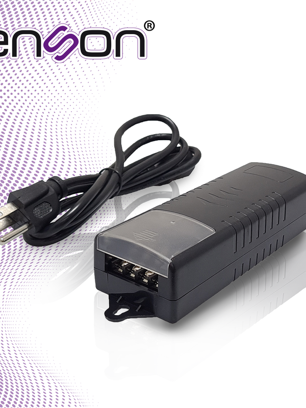 [FP121ENS07] FUENTE DE PODER PARA CAMARA ENSON PS-1254 12V 5AMP CERTIFICACION UL CON CONEXION DE TORNILLO POR CABLE PARA 4 CANALES