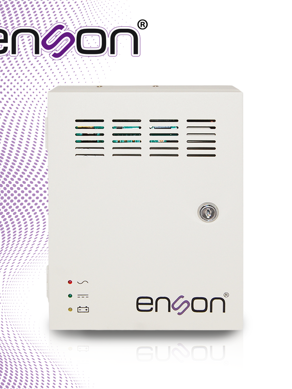 [FP123ENS06] FUENTE DE PODER TIPO CAJA ENSON PSB-1204BACKUP 12VDC 3A 4 CANALES DE 0.75A CADA UNO Y SOPORTE DE BATERIA DE RESPALDO (NO INCLUYE BATERIA) IDEAL PARA CCTV Y CONTROL DE ACCESO, BATERIA COMPATIBLE BT412