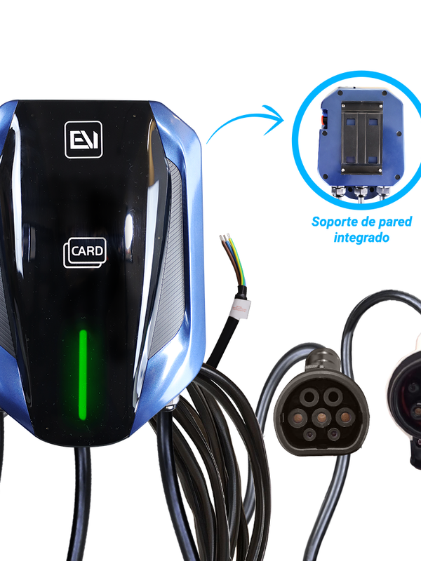 [FP2CPALT01] CARGADOR DE PARED EV-OMB281 ALTER CONECTOR DUAL TIPO 1 Y TIPO 2 CON ENTRADA/SALIDA 120-240VCA POTENCIA MAX 7.6 KW IP54, SIN PLUG DE CORRIENTE ELECTRICA