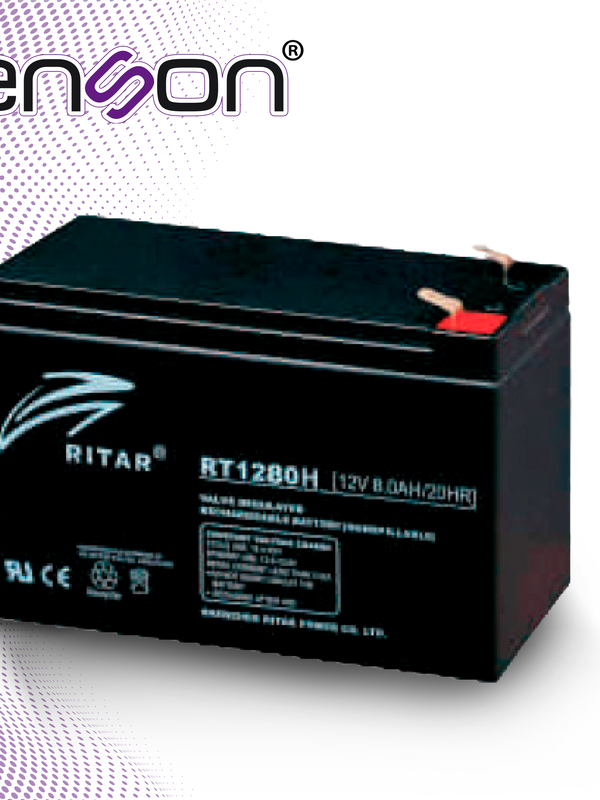 [FPA60ENS03] BATERIA DE REEMPLAZO ENSON ENS-BT912R / 12V 9AH / BASE PLOMO-ACIDO / COMPATIBLE CON UPS ENSON ENS-OL1000RT/ENS-OL2000RT