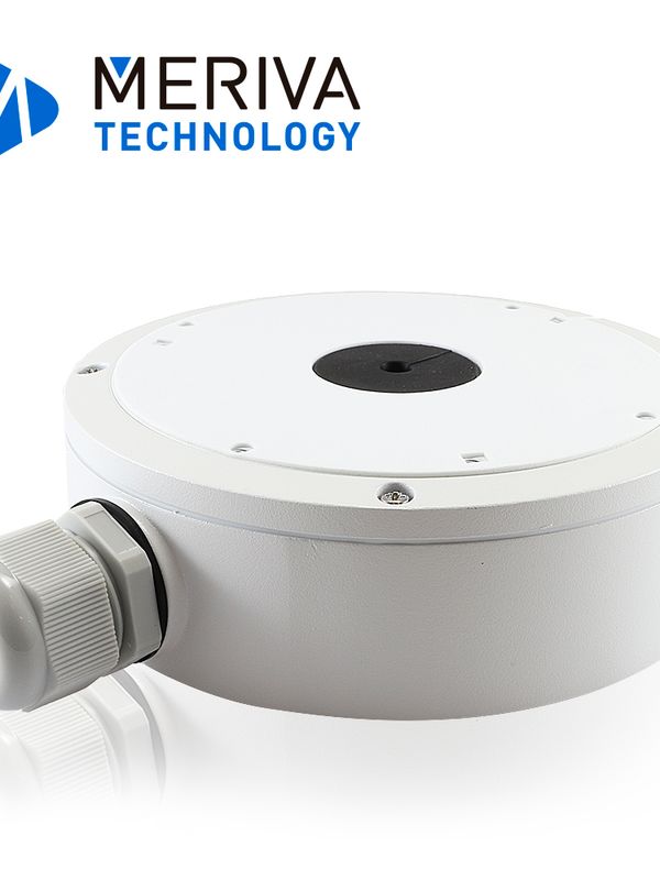 [HC140MER11] CAJA DE CONEXIONES REDONDA MERIVA TECHNOLOGY MVA-JB0303 /  MONTAJE EN PARED O TECHO / COMPATIBLE CON LA CAMARA MVD-EB600ZA