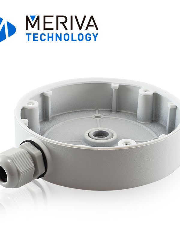 [HC140MER12] CAJA DE CONEXIONES REDONDA MERIVA TECHNOLOGY MVA-JB0206 / MONTAJE EN PARED O TECHO / COMPATIBLE CON LA CAMARA FISHEYE  MT-FE60N 