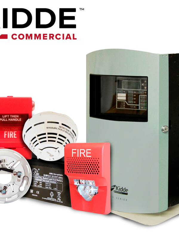 Kit Basico Para Deteccion De Incendio Para Sitios De 169 A 200 Mts Cuadrados / Ideal Para Retail - Oficinas Y Consultorios Que Requieren Proteccion Esencial Con Instalacion Rapida Y Optimo Costo