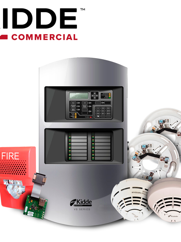 Kit Pro Deteccion De Incendio Escalable / Para Proyectos De 300 A 100 0 Mts Cuadrados / Mayor Cobertura - Sectorizacion Y Supervisiopn Remota / Ideal Para Plazas Comerciales - Hoteles - Pymes