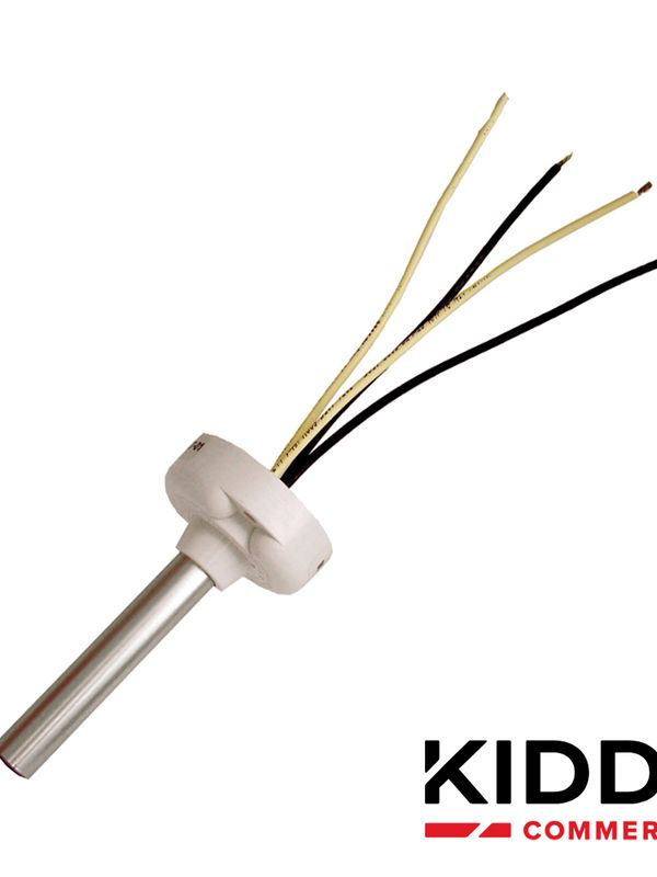 [ID020EDW42] DETECTOR DE CALOR CONVENCIONAL/ KIDDE 302-AW-194/ COMPENSACION DE VELOCIDAD/ MONTAJE VERTICAL/ TODO CLIMA FM Y UL -40 GRADOS CENTIGRADOS *REQUIERE MODULO DE SUPERVISION PARA SU INTEGRACION A PANE DE INCENDIO*