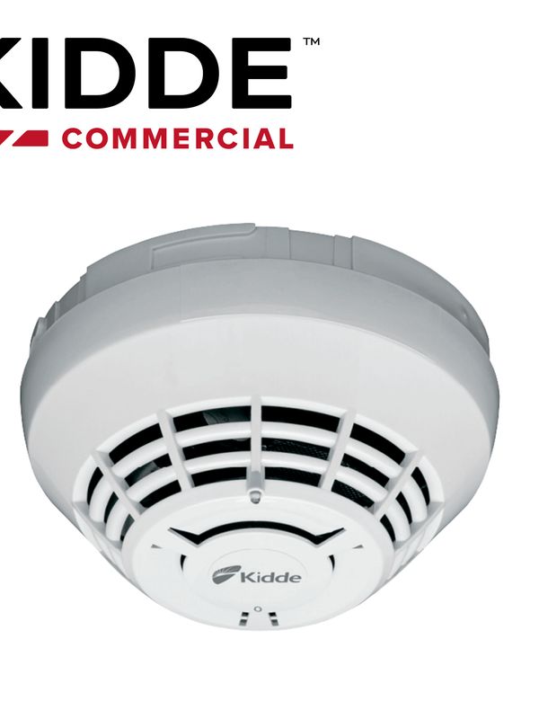 [ID020EDW46] DETECTOR DIRECCIONABLE KIDDE KI-OSD DE HUMO ÓPTICO MULTICRITERIO, LISTADO UL / ULC / INCLUYE BASE ESTANDAR KI-SB