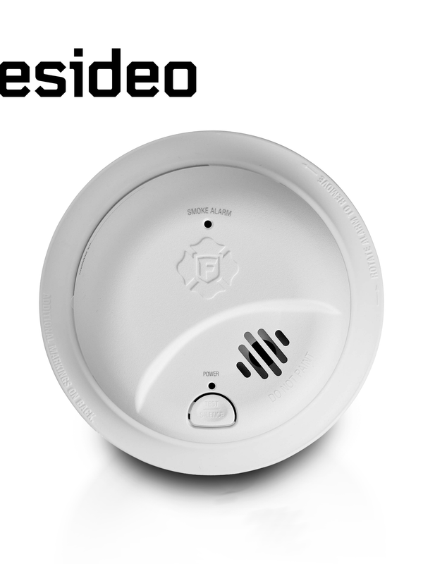 [ID100RSD01] DETECTOR DE HUMO AUTONOMO RESIDEO RBK 1046858 / BLANCO / DETECCION POR IONIZACION / SIRENA INTEGRADA DE 85 DB  / BATERIA POR 10 AÑOS NO REEMPLAZABLE