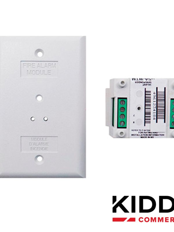Modulo Vigilant Gsa-wtm De Supervision De Flujo De Agua Con Direccion Electronica (sin Switches) Se Integra En El Lazo De Comunicacion Slc De Los Paneles Vs1 Y Vs4 De Kidde, Listado Ul, Ulc, Csfm, Mea