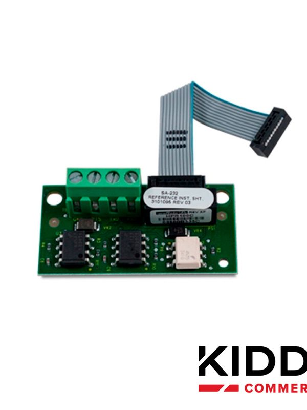 Tarjeta Interfaz Kidde Rs-232 Para Programacion Compatible Con Los Paneles (vs1 Y Vs4)