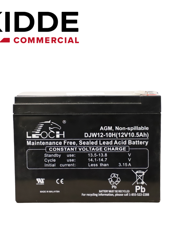 Bateria De Respaldo 12v10a De Alta Densidad Energetica Y Bajo Mantenimiento 12v 11ah Vigilant Ideal Para Los Paneles Vs1 Vs4 Y La Fuente Bps6a