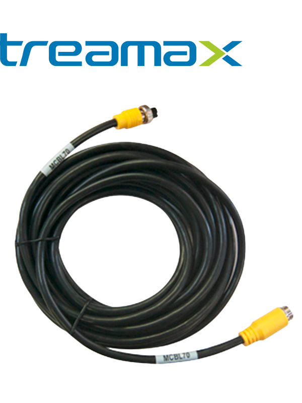 [MOB50MER07] CABLE DIN DE AVIACION STREAMAX MCBL70 / 4 PINES / 7 METROS / COMPATIBLE CON CAMARAS AHD